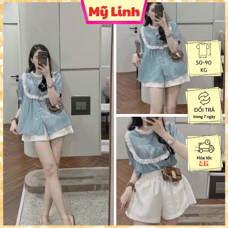 Sét bộ ngắn Bigsize dễ thương (SR350)