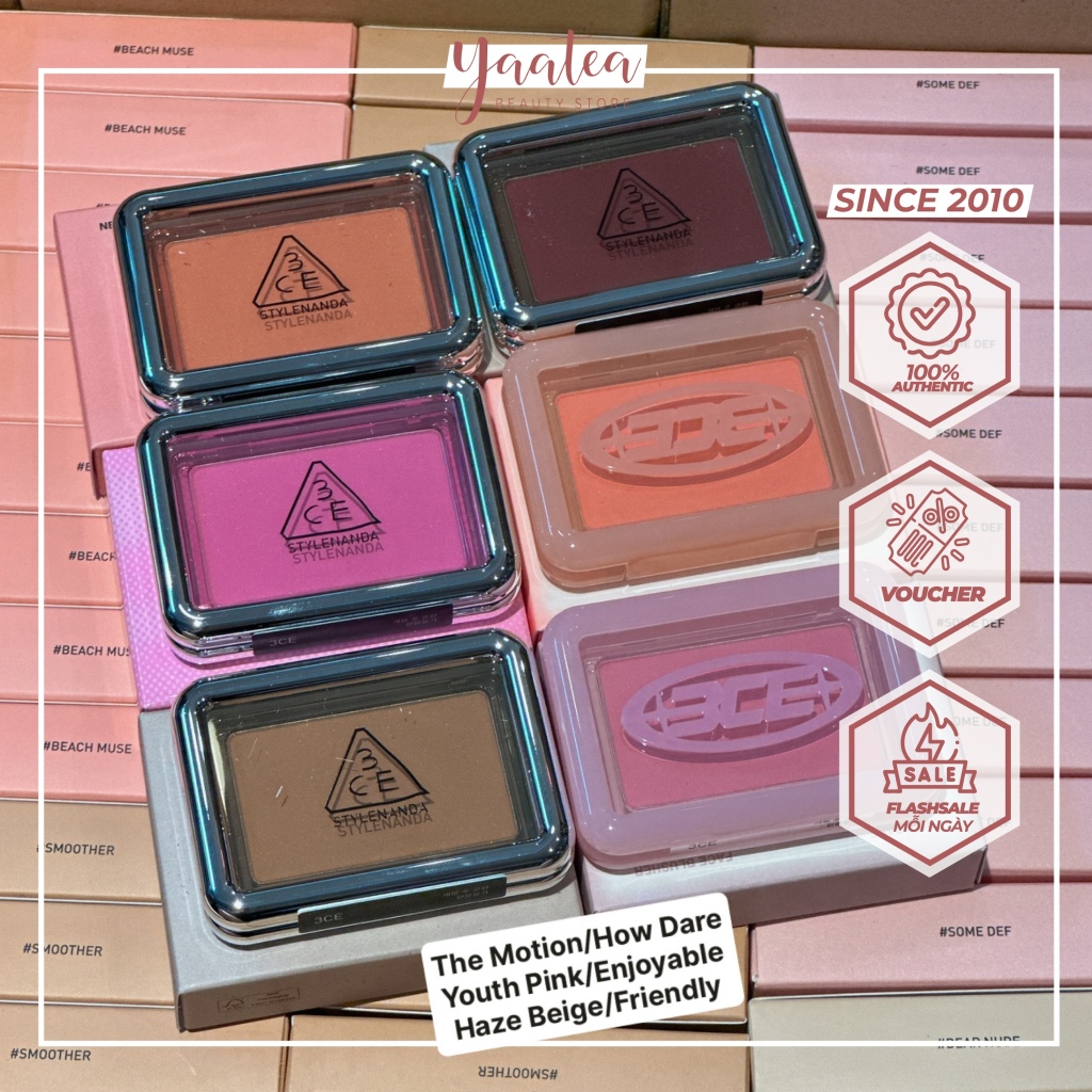 Má Hồng 3CE New Take Face Blush