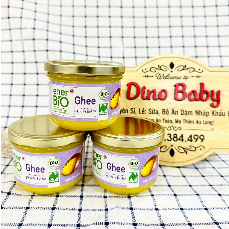 Bơ GHEE hữu cơ nội địa Đức (date 04/2026)