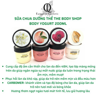 Sữa chua dưỡng thể the body shop body yogurt 200ml