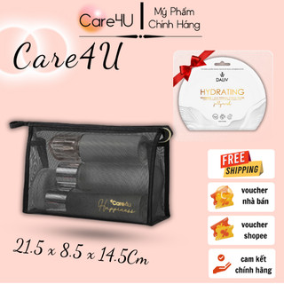  Túi đựng mỹ phẩm tiện lợi mang đi du lịch Care4u 21.5x8.5x14.5 cm
