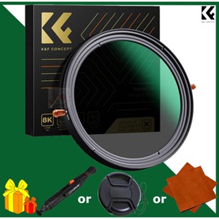 Kính lọc Filter K&F Concept Nano-X ND2-32&CPL 82mm - Chính hãng