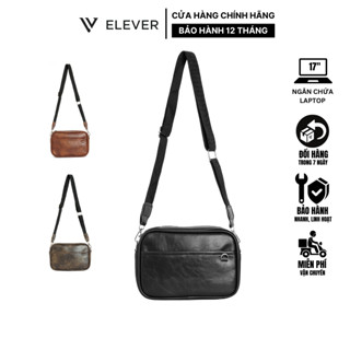 ELEVER Túi Chéo Da 01 – Túi Đeo Chéo Phong Cách Cực Chất, Phù Hợp Cho Cả Nam Và Nữ, bảo hành NSX