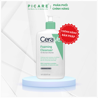 Sữa rửa mặt cho da thường đến da dầu CeraVe Foaming Cleanser Gel Moussant ( 88ml , 236ml , 473ml )