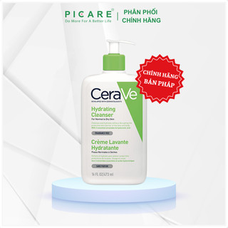 Sữa rửa mặt dành cho da thường đến da khô CeraVe Hydrating Cleanser ( 88ml , 236ml , 473ml )