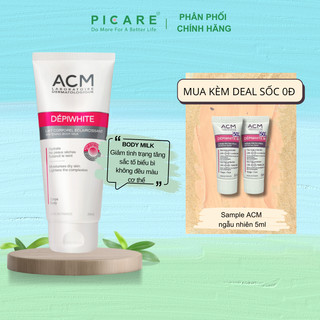 Sữa dưỡng thể làm trắng sáng da ACM Depiwhite Whitening Body Milk 200ml