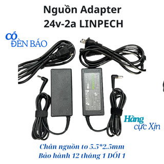  Nguồn Adapter 24V-2A LINPECH  "chuẩn-xịn",Chân 5.5*2.5mm,có Đèn báo,có hộp-Bảo hành 12 tháng 1 ĐỔI 1 