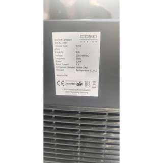 Máy làm đá CASO IceChef Compact - Nhập Đức