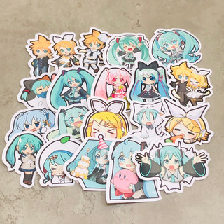 [Hatsune Miku] Set Sticker 20 tờ anime