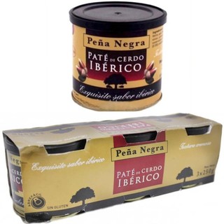 Pate gan heo iberico pena negra 250g & 3 hộp x 83g