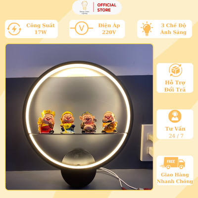 Đèn Treo Tường Energy Green Lighting Hiện Đại 4 Thầy Trò Tây Du Ký - Decor Trang Trí Phòng Ngủ - Góc Làm Việc
