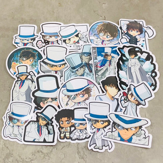 [Conan] Set 20 sticker trang trí dễ thương, miếng dán sổ tay - Sticker Anime Conan