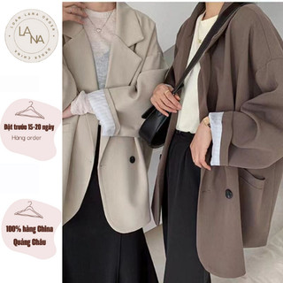[ORDER 15-20 NGÀY] [KÈM VIDEO+ ẢNH THẬT CUỐI] ÁO BLAZER DÁNG CÁNH DƠI FORM RỘNG