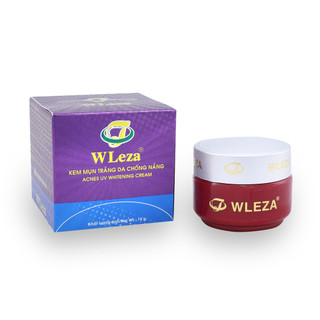Kem ngừa mụn trắng da chống nắng WLeza 15g