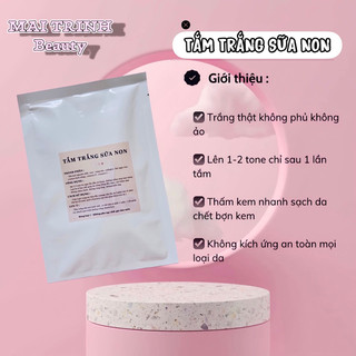 Tắm trắng sữa non