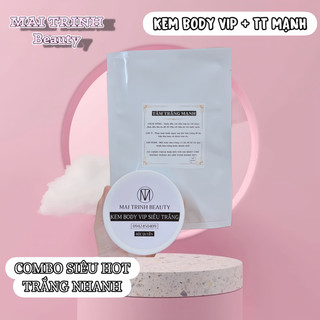 Kem body vip 250g + tắm trắng mạnh