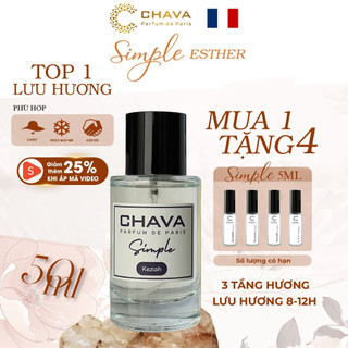 Nước Hoa Nữ - Nước Hoa CHAVA KEZIAH  50ml Chính Hãng - theo Tiêu Chuẩn Pháp (Lưu Hương 8-12H)