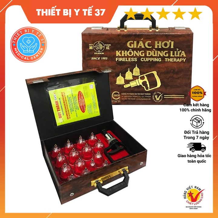 Bộ Giác Hơi Không Dùng Lửa Duy Thành