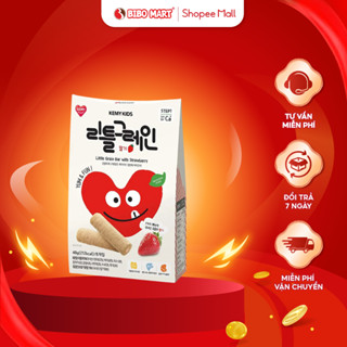 Bánh Ngũ Cốc Bánh Ăn Dặm Cho Bé Kemy Kids Hàn Quốc Vị Phomai Vị Dâu Hỗ Trợ Trẻ Phát Triển Từ 8 Tháng 40g - Bibomart