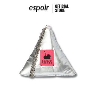  Túi Đựng Đồ Trang Điểm Espoir x aespa Winter Hushed Cherry Silver Makeup Pouch