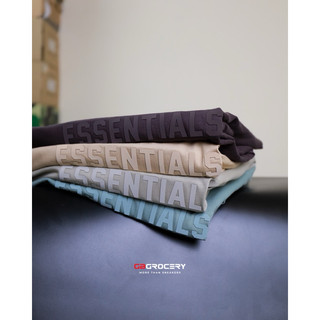  Chính Hãng  Áo Fear Of God Essentials SS23 Chữ Cao Su - Ảnh thật shop chụp 