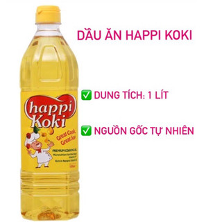 Dầu ăn Happi Koki 1 lít - Hãng An Long