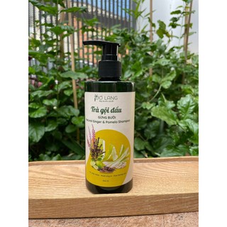 Gel Gội Đầu Gừng Bưởi Pơ Lang, Dầu Gội Phục Hồi, Giảm Rụng Tóc, Dưỡng Tóc Mềm Mượt, Hương Thơm Từ Hương Thảo, 300ml