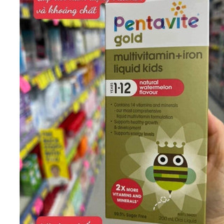 Pentavite Vitamin tổng hợp và sắt cho bé 200ml - Pentavite Multivitamin iron