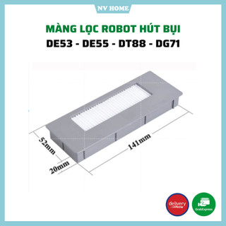 Phụ kiện dành cho robot hút bụi lau nhà DE53, DE55, DT88, DG71 màng lọc, lọc bụi, lọc hepa