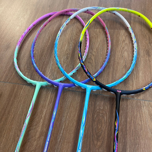 Vợt cầu lông IXE Dragon Warrior 660 chính hãng siêu nhẹ căng Max 30LBS tặng kèm cước BG65 + quấn cán