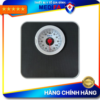 Cân Sức Khỏe Cơ Học SIKA BR2000B Mặt Cân Chống Trượt, Độ Chính Xác Cao Phù Hợp Sử Dụng Cho Gia Đình