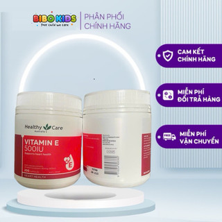 Date 06.2025 Viên Uống Vitamin E Healthy Care 500IU Hộp 200 Viên