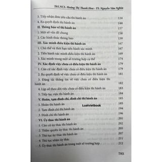 Sách- Cẩm Nang Thi Hành Án Dân Sự (Tái bản lần thứ hai, có sửa đổi, bổ sung)