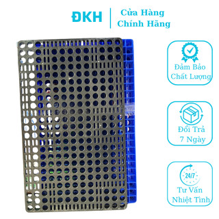Pallet nhựa kê đồ không chân 60x100 đen