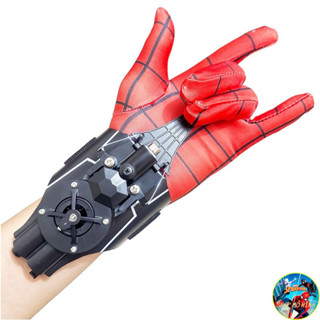   HÀNG SẴN-HỎA TỐC  Găng tay người nhện máy bắn tơ thu dây tự động sạc pin đồ chơi spiderman web shooter phụ kiện cosplay 