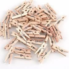 set 50 kẹp gỗ treo ảnh