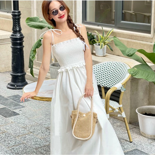 Đầm maxi đầm dáng dài - Better EM - hai dây dáng xòe  - A01823