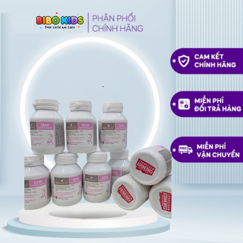 (Tem chemist) Bio island DHA cho bà bầu