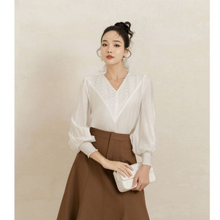 Olv - áo kiểu công sở nyra shirt