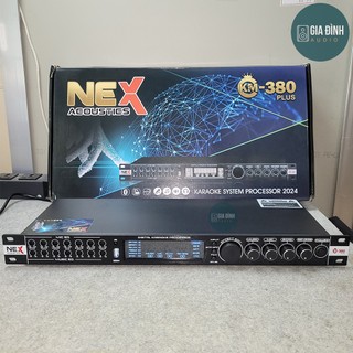 Vang cơ lai số nex km-380 plus, chống hú, echo + reverb, nhập khẩu