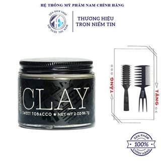 [CHÍNH HÃNG] Sáp vuốt tóc nam 18.21 Man Made Clay 57gr cao cấp USA | Tiến Đích Shop - Sapvuottocnam