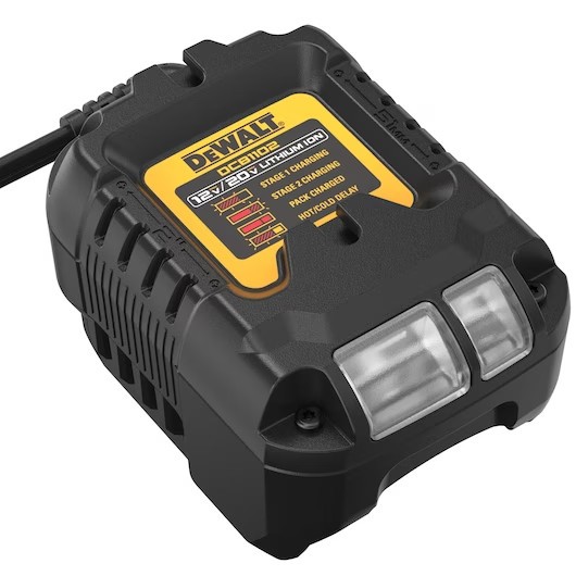 Sạc Dewalt DCB1102, Sạc Pin 10.8V–18V, Chính Hãng BH Đổi Trả 12T