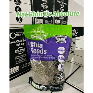 Hạt Chia Úc Absolute Organic Gói 1Kg - date mới