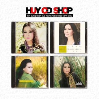 4 đĩa cd khánh ly hát nhạc trịnh công sơn nhạc sang trữ tình đĩa lòng trắng huy cd shop