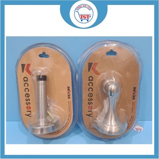 Hít Cửa Chống Đập INOX - Chặn Cửa Nam Châm VICKINI chất lượng