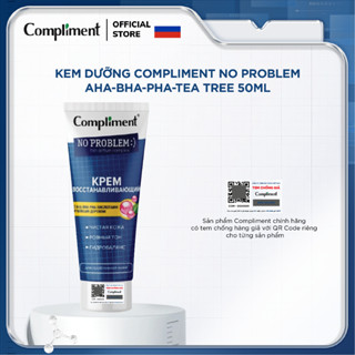 Kem dưỡng Compliment No problem AHA-BHA-PHA-Tea Tree phục hồi, tái tạo da dầu mụn 50ml