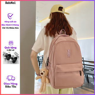 [Tặng kèm vớ] Balo đi học🍀FREESHIP🍀 Balo Đi Học Caro - Du lịch thời trang nam nữ