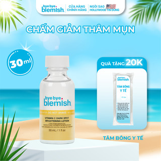 Chấm Thâm Mụn Vitamin C Giảm Mụn Nhanh Dành Cho Da Mụn Thâm Bye Bye Blemish Vitamin C Dark Spot Brightening 30ml