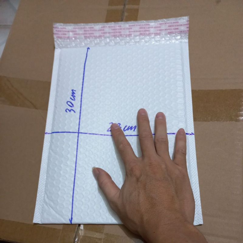 COMBO 20 Túi Đóng Gói Hàng Chống Sốc KT 23x30 26x30 cm Túi Đóng Hàng Nilon Lót Bóng Khí An Toàn Tiện Lợi