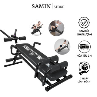 Ghế Tập Cơ Bụng, Ghế Tập Gym Đa Năng Mẫu Mới, Đồng Hồ Đo Chỉ Số, Thanh Trượt Tập Cơ Bụng, Thám Da Chống Trượt KO80